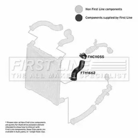 FIRST LINE fth1662 -  Трубка нагнетаемого воздуха